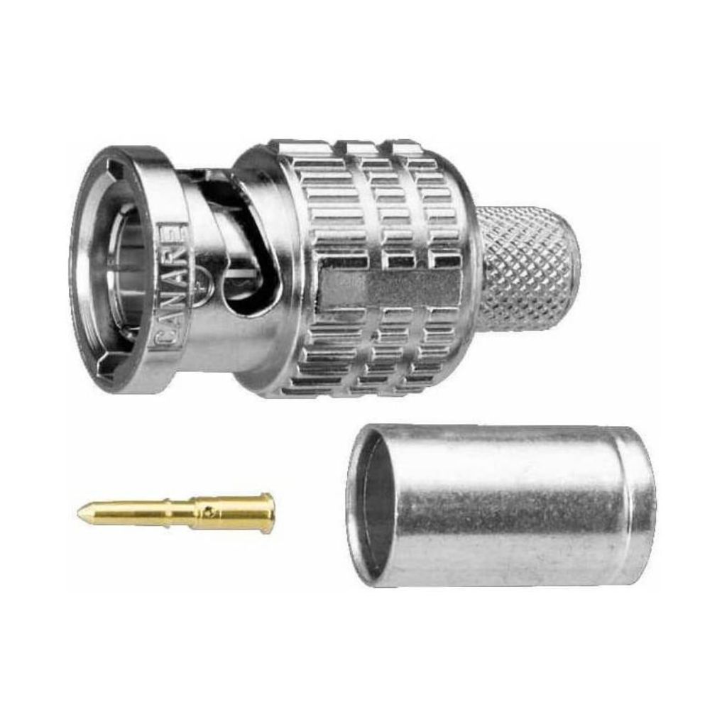 Conector BCP-B3F 75 Ohm BNC Crimp Plug for L(S)-3CFB Canare
