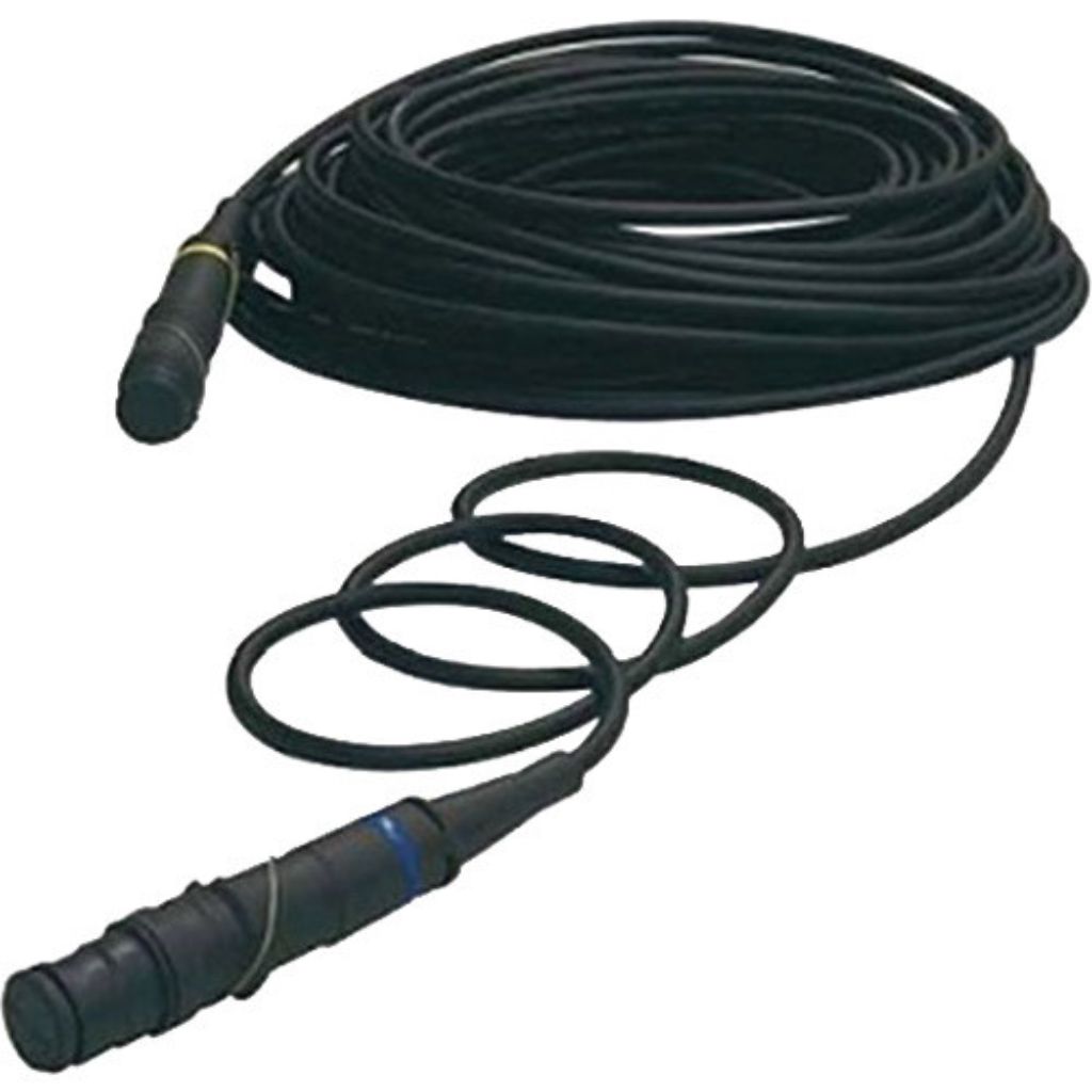 Cable de cámara de fibra óptica SMPTE táctico delgado Canare - FCFA a FCMA (328')