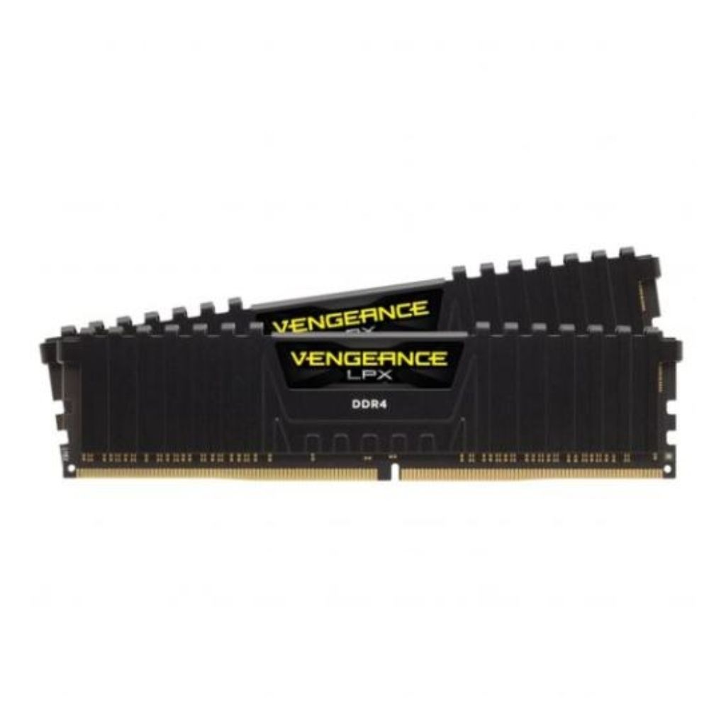 Memoria RAM Corsair LPX 16GB DRAM 2400MHz C14 Kit de memoria para sistemas 16 DDR4 2400 (CMK16GX4M2A2400C14R)