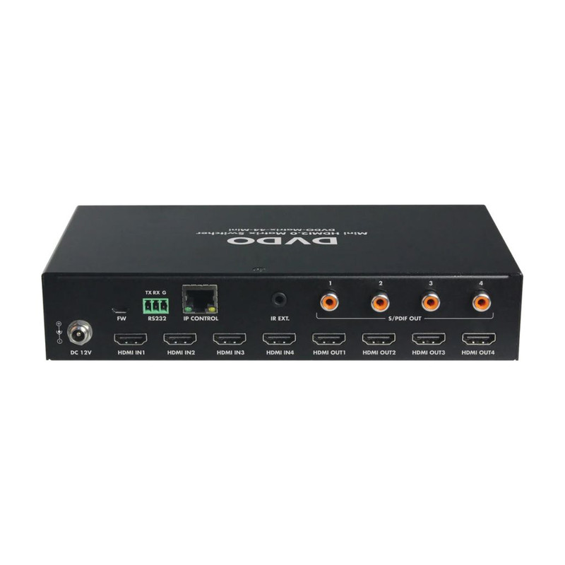 Conmutador de matriz HDMI 4K DVDO 4x4