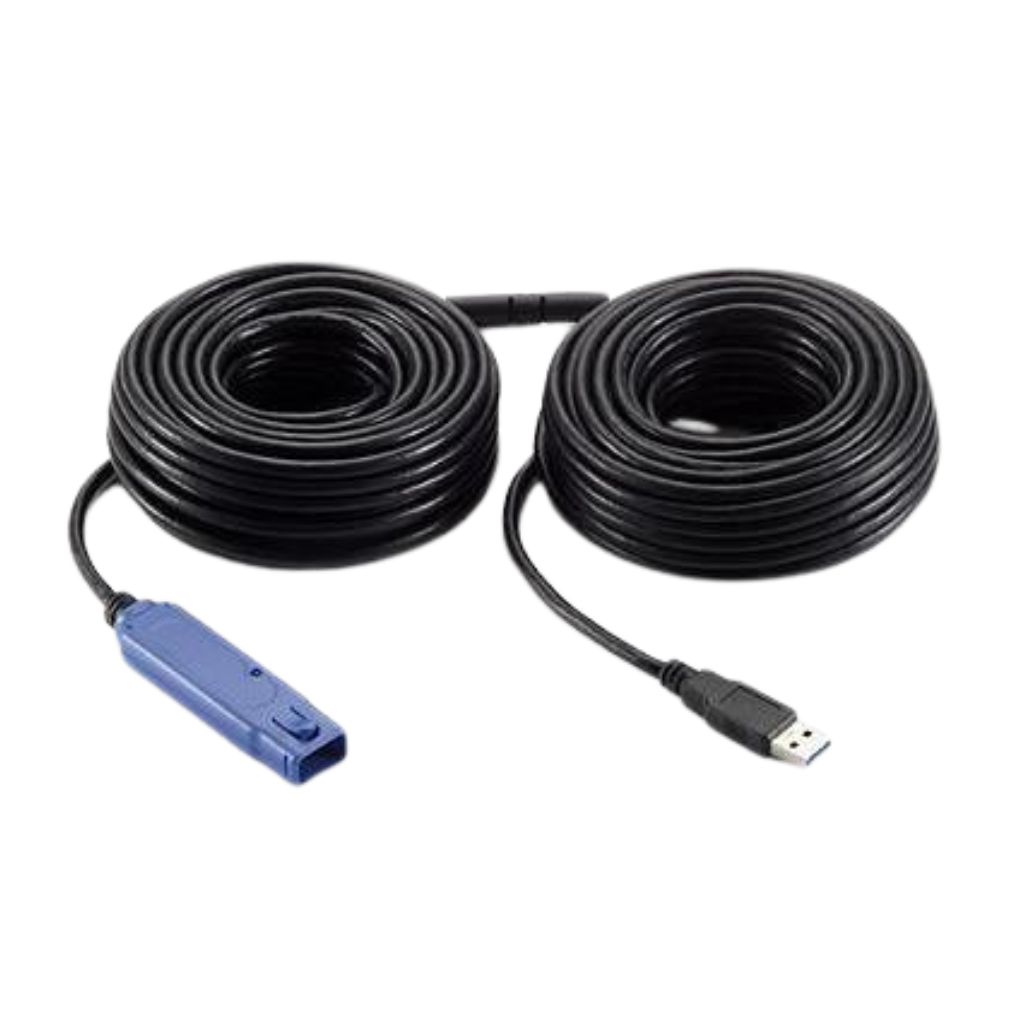 Cable repetidor activo USB 3.1 AM-AF, 15 metros con alimentación