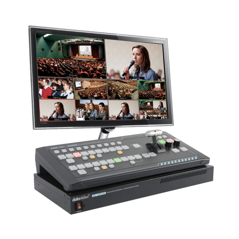 Switcher SE-1200MU 6-Input  and RMC-260 Controller Bundle Datavideo