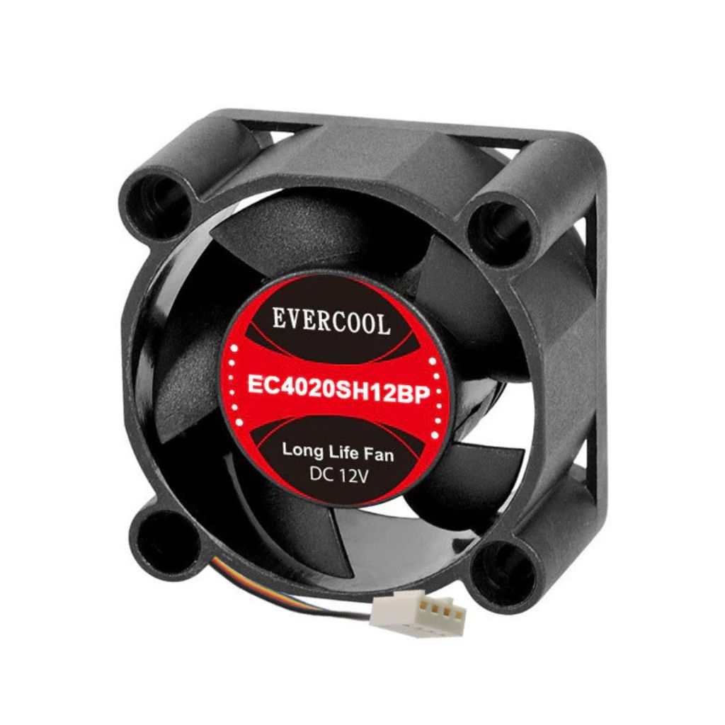 Ventilador de rodamiento de bolas PWM de 1.575x1.575x0.787 in 12V - EC4020SH12BPBP