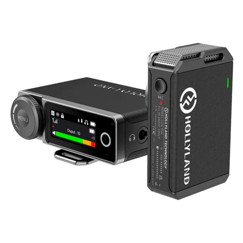 Hollyland LARK MAX Solo Sistema de micrófono inalámbrico (2,4 GHz, negro)