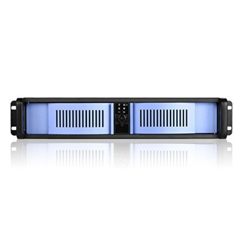 Case para servidor en Rack iStarUSA Group KIT- 2U Compact Rackmount (D-200-BLUE)