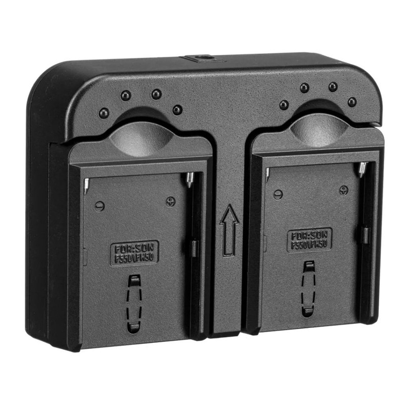 Cargador Dual para baterias tipo L-Series Compatible Battery Charger Ikan