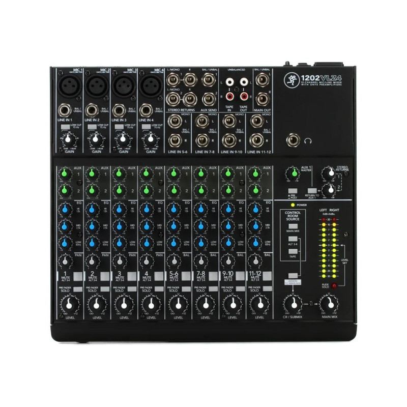 CONSOLA ANALÓGICO COMPACTO DE 12 CANALES