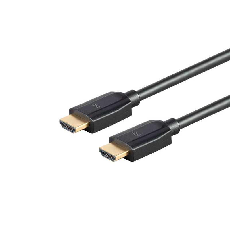 Cable HDMI de ultra alta velocidad Monoprice 8K de 6 pies - 48 Gbps negro