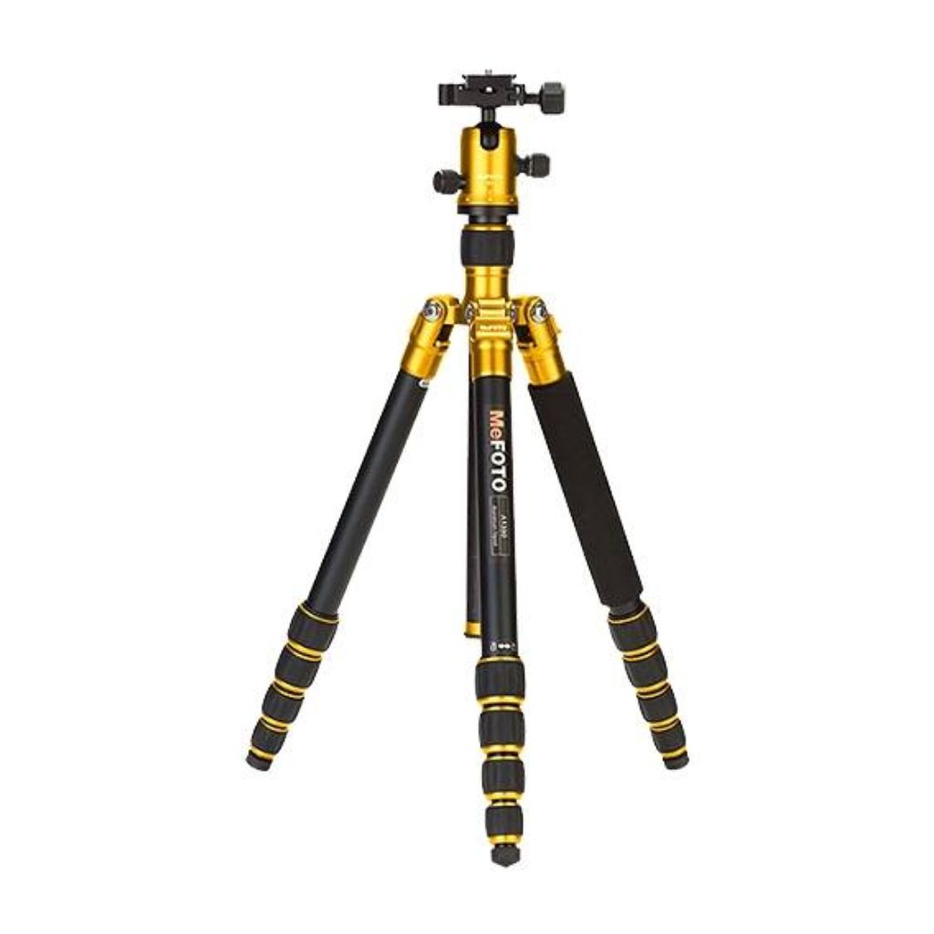Kit de tripode MeFOTO RoadTrip Aluminum Travel Tripod Kit (Yellow)