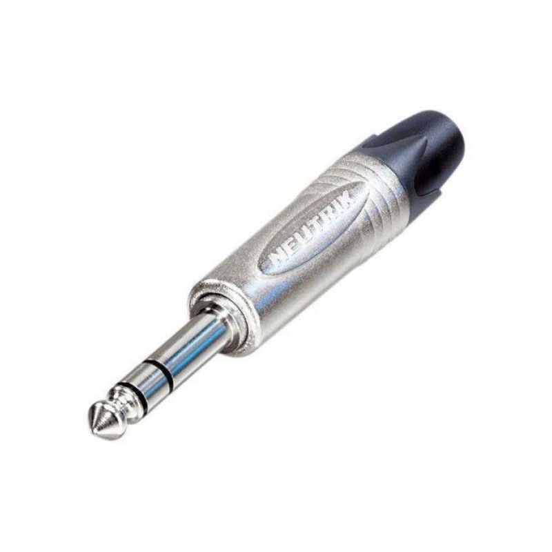Conector macho de 1/4 "estéreo de perfil estrecho (TRS) Neutrik NP3X