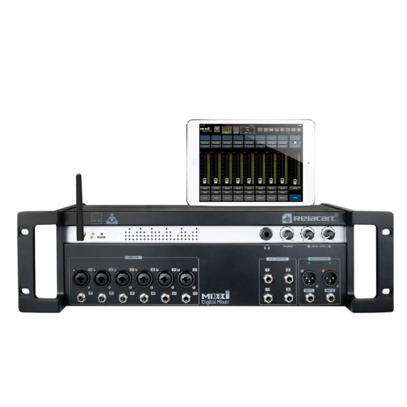 Consola digital de Rack control por tablet