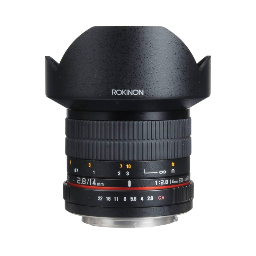 Lente Rokinon 14mm f/2.8 IF ED UMC Lens For Canon EF