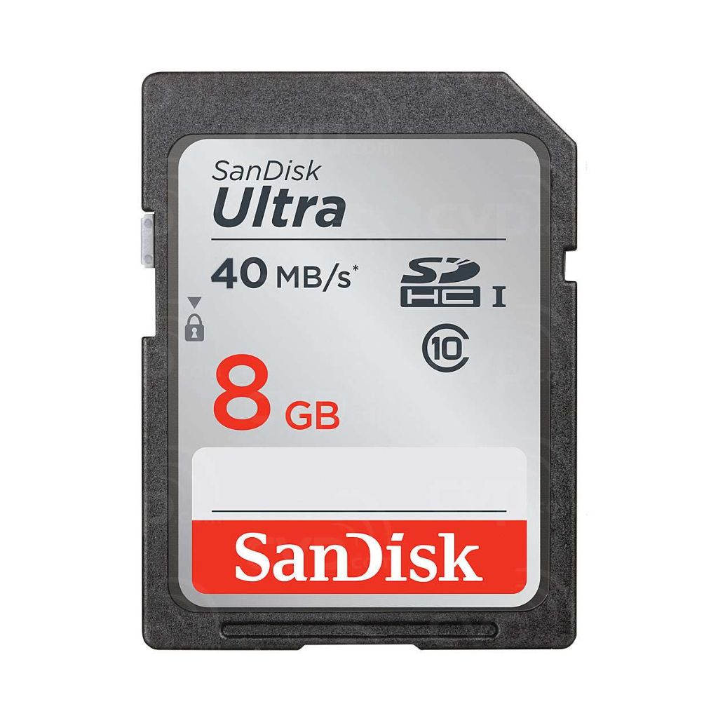 Memoria SD SanDisk Ultra clase 10 tarjeta de memoria SDHC de 8 GB y de hasta 40 MB/s