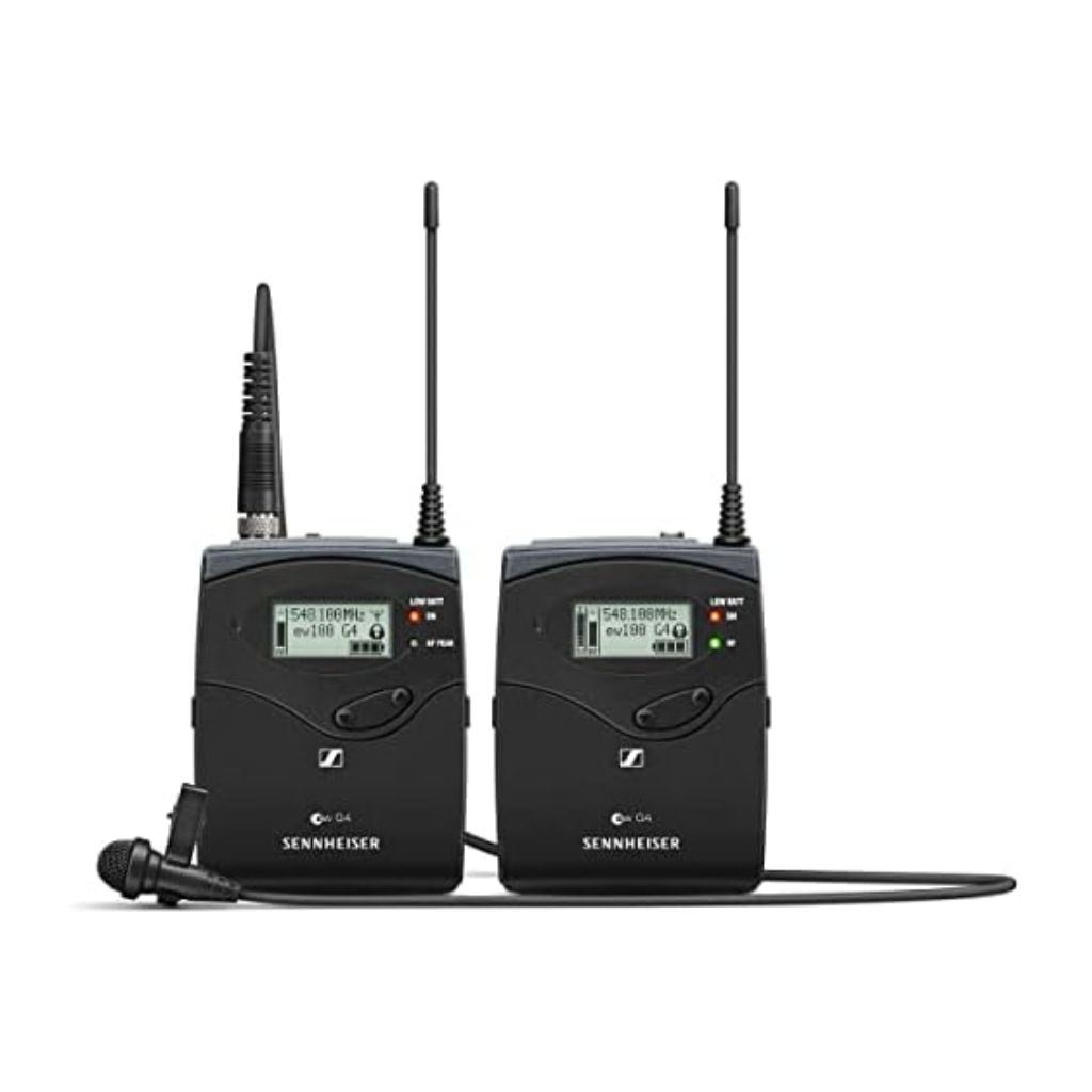 Micrófono Inalámbrico Sennheiser Para Montaje En Cámara Con ME 2-II Lavalier Mic G: (566 to 608 MHz)