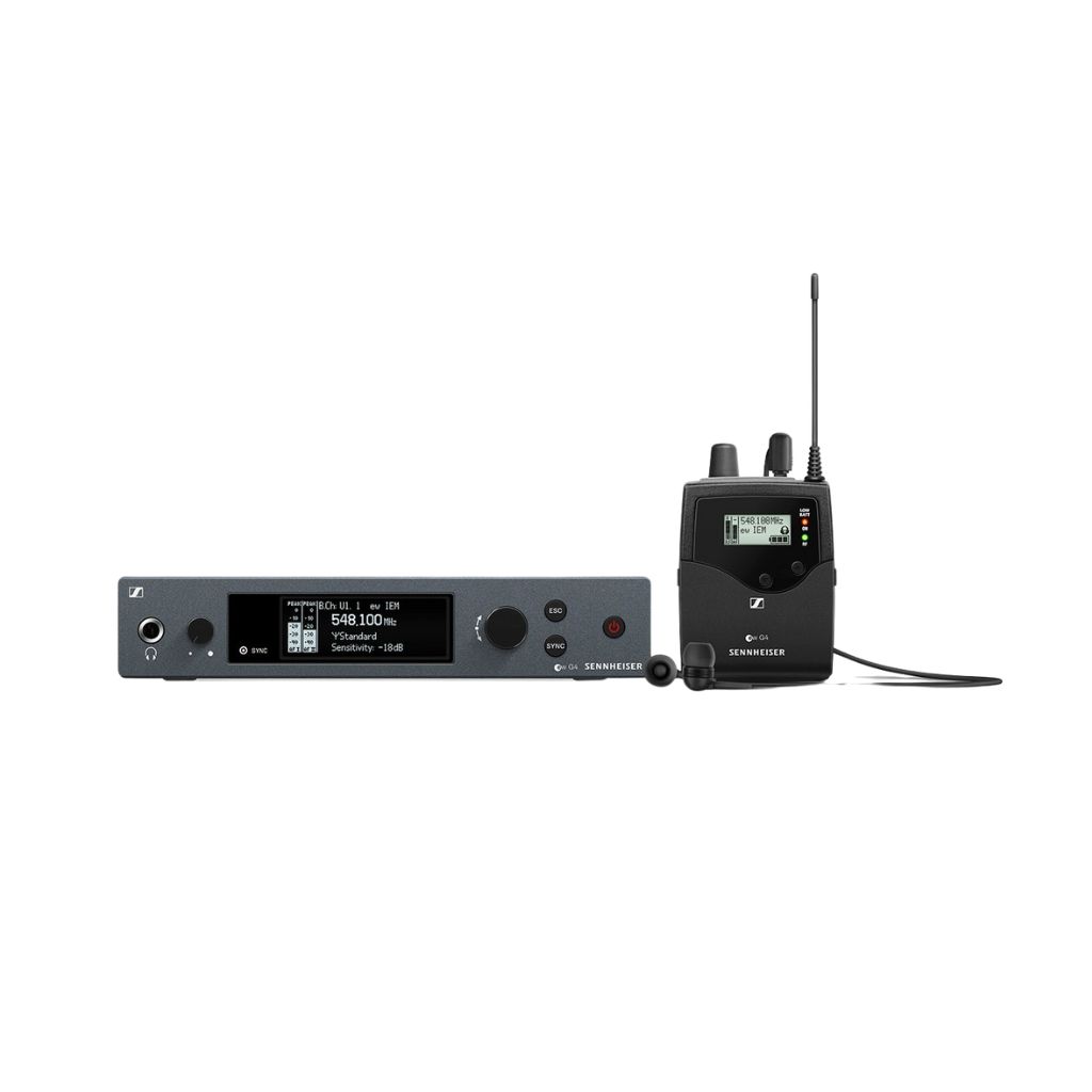 Sistema de monitor inalámbrico en Rack Sennheiser EW IEM G4 (A: 516 to 558 MHz)