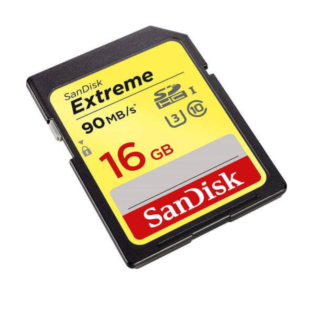 Memoria SD Extreme, de SanDisk 16GB