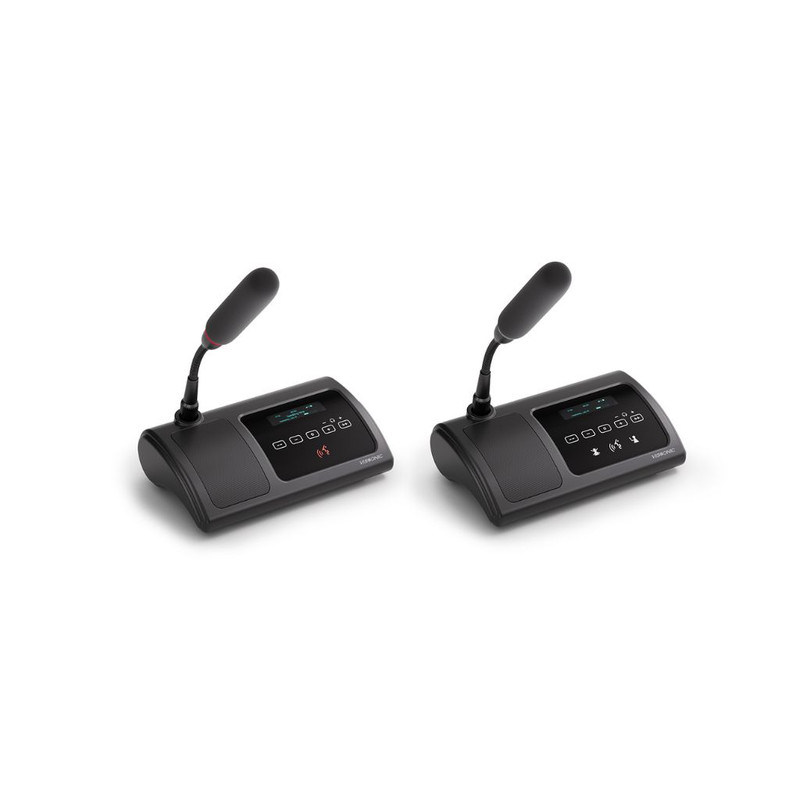 Unidad de delegado de votación digital inalámbrica WiFi 5G VIS-WVD-T Mesa
