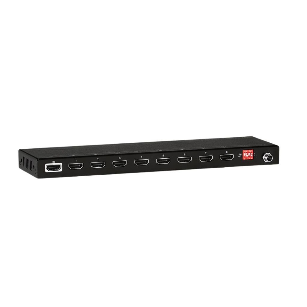 Divisor KanexPro 1x8 HDMI 2.0 con reducción de escala