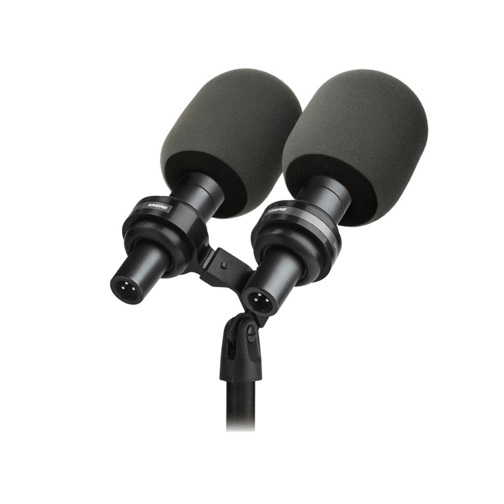 Kit de montaje en podio y micrófonos duales Shure SM57
