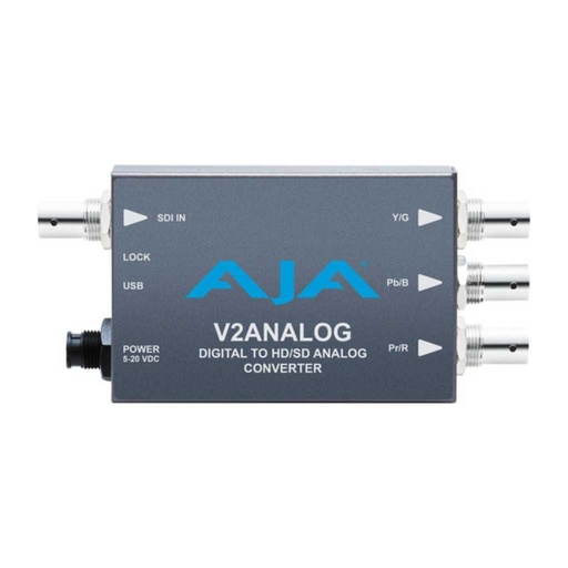 [V2ANALOG] Convertidor HD/SD-SDI a Análogo - AJA V2
