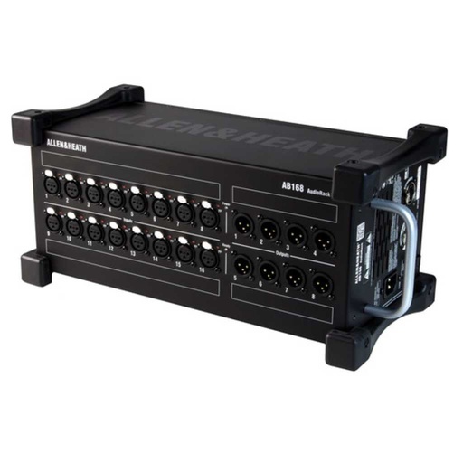 [AH-AB-168] Stage Box para Allen & Heath AB168 Portable AudioRack 16 x 8 Audio Interface for GLD and Qu Digital Mixing Systems