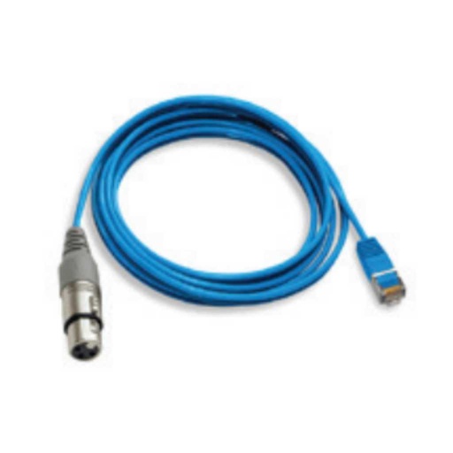 [15741] Cable adaptador Angry Audio RJ45 macho a XLR hembra simple de 6'