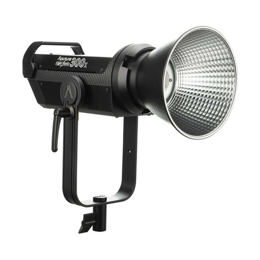[APC0159A2B] Luz portátil con Kit de luz LED Aputure Light Storm LS300X con placa de batería de montaje en V