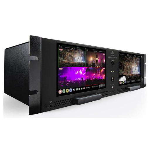 [ATOMSHSTU2] Monitor / grabador dual de Rack Atomos Shogun Studio II 4K Dual  (3RU)