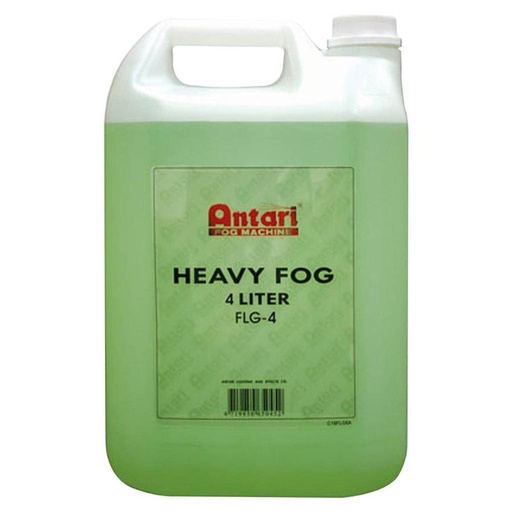 [FLG-4] Fluido de niebla de larga duración para máquinas de niebla Antari (1 galón, fórmula verde)
