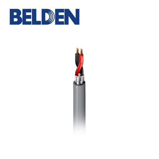 [1813A B591000-PIE] 1813A Paired Two-Conductor 24 AWG Low-Impedance Audio Cable