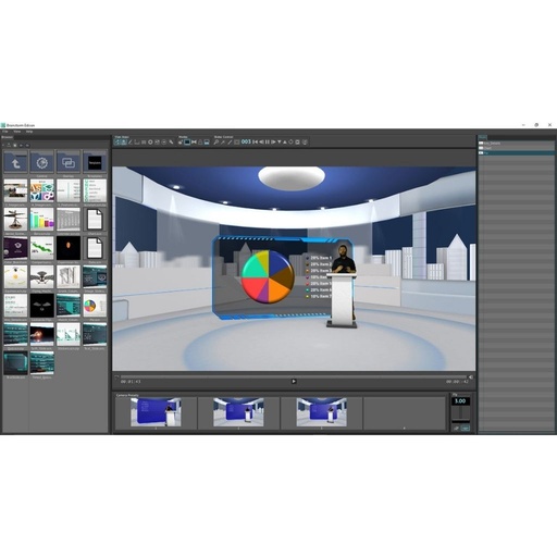 [Edison PRO] Software de realidad aumentada Edison PRO - HDMI and IP + Background + TrackFreeTM