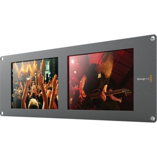 [HDL-SMTVDUO2] Monitor SmartView Duo Rackmountable Dual 8" LCD Monitors Blackmagic Design