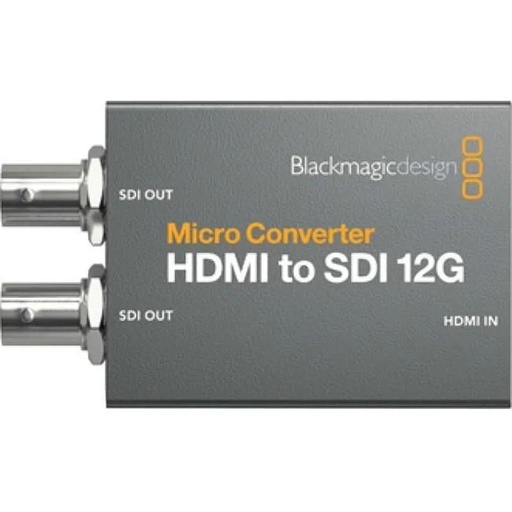 [CONVCMIC/HS12G/WPSU] Convertidor Blackmagic Design Micro Converter HDMI to SDI 12G with Power Supply