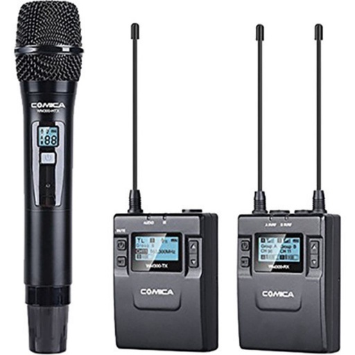 [CVM-WM300B] Microfono inalambrico para cámara Comica Audio CVM-WM300B