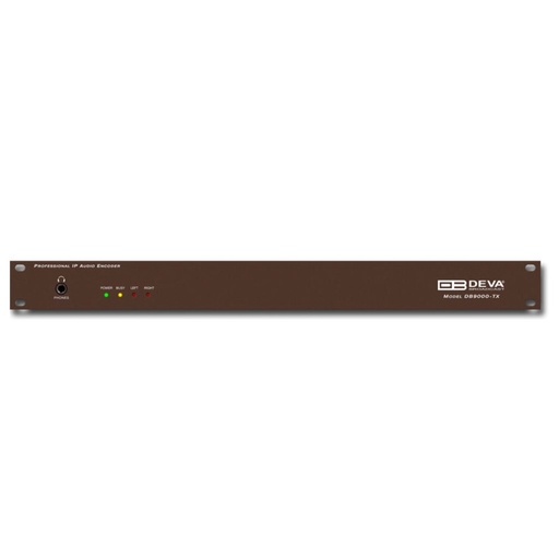 [DB9000-TX] Codificador de audio IP