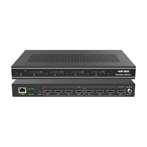[DVDO-Matrix-44SS-VW] Matriz de conmutación y controlador de videowall HDMI 4K 4x4 sin interrupciones