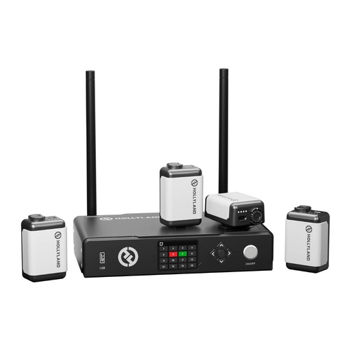 [HL-WIRELESS TALLY SYSTEM-4 LIGHTS] Sistema Tally inalámbrico Hollyland (4 luces Tally)