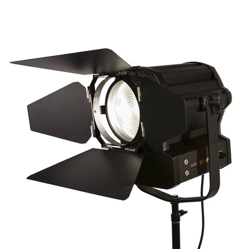 [WS-F200] White Star WS-F200 6" Fresnel 200W LED Light (Black) Ikan