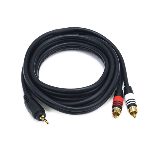 [5598] Cable Monoprice 3.5mm a RCA Macho de 6FT