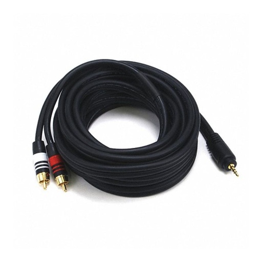 [5600] Cable Monoprice 3.5mm a RCA Macho de 15FT
