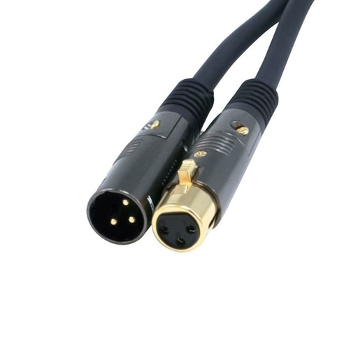 [4757] Cable Monoprice XLR Macho a XLR Hembra de 75FT