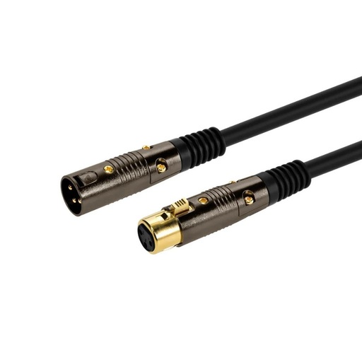 [4750] Cable Xlr M To xlr F de 3 pies