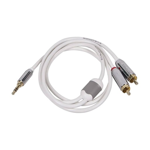 [9299] Cable Monoprice de 3.5mm a 2 RCA Macho de 3FT