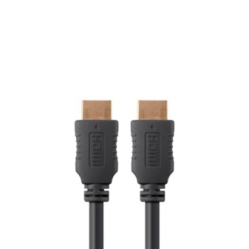 [39556] Cable HDMI Monoprice 4K High Speed HDMI Cable 25ft - 18Gbps Black - 3 Pack