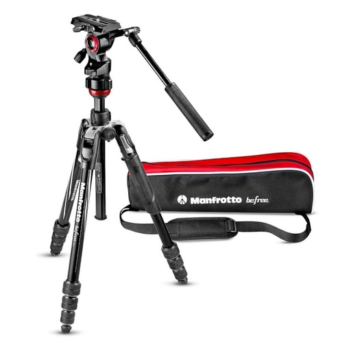 [MVKBFRT-LIVEUS] Tripode Manfrotto Befree Live Aluminum Video Tripod Kit with Twist Leg Locks