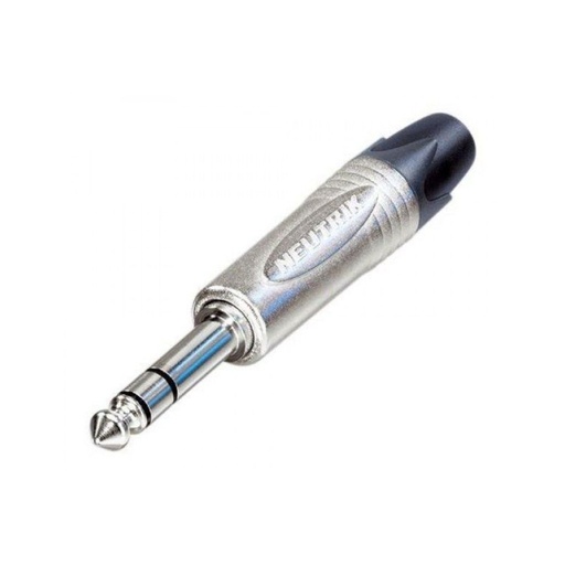 [NP3X] Conector macho de 1/4 "estéreo de perfil estrecho (TRS) Neutrik NP3X