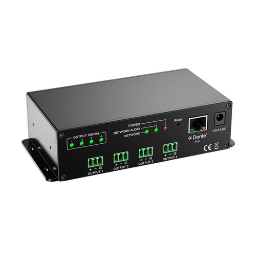 [BLOCK-4] Interfaz de Audio 1x4 dante