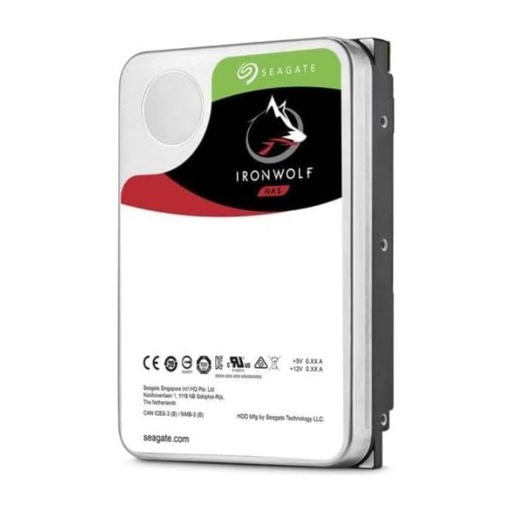 [ST12000VNA008] Disco duro Seagate 12TB IronWolf 7200 rpm SATA III 3.5" Internal NAS HDD (CMR, Retail)