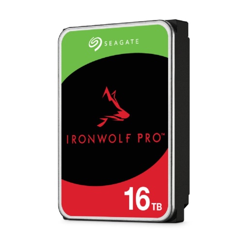 [ST16000NT001] Disco duro NAS interno (CMR) Seagate IronWolf Pro de 16 TB, 7200 rpm, SATA III, 3,5"