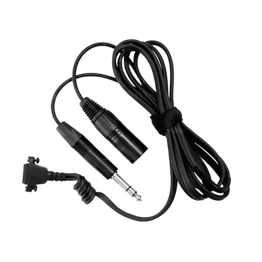 [CABLE-II-X3K1] CABLE-II-X3K1 Sennheiser with XLR & 1/4" Connectors for HMD26/46 Headsets (6.6')